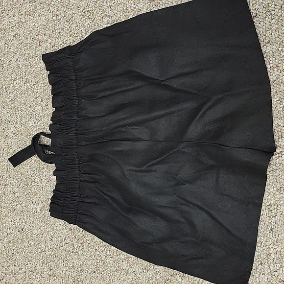 Express High Waist Black Linen Blend Shorts. Womens Small New With Tags - Picture 3 of 6
